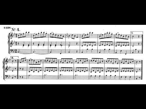 W. A. Mozart - 6 Ländler for orchestra, K. 606 (Score)