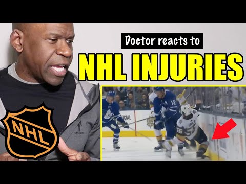 Doctor Reacts To NHL HOCKEY INJURIES - Dr. Chris Raynor Video