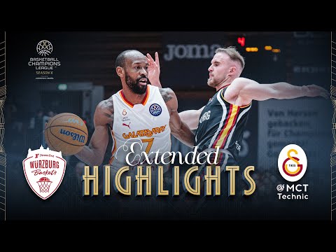 Fitness First Wurzburg Baskets v Galatasaray MCT Technic | Full Game Highlights | #BasketballCL 2026