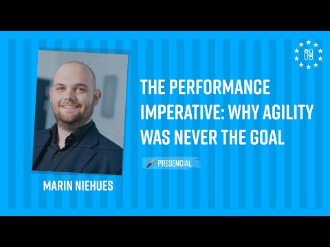 The performance imperative: Why agility was never the goal