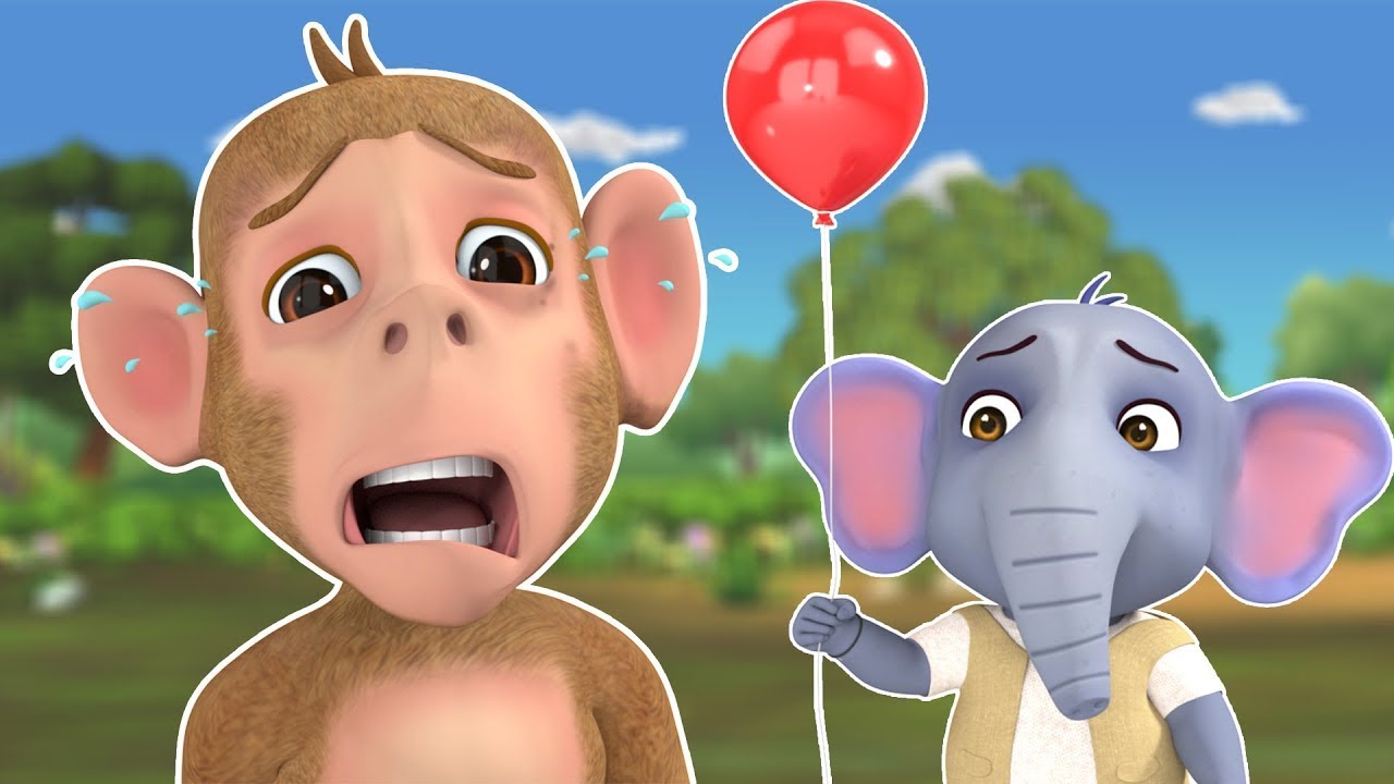 Bandar Mama Ro Raha Tha + Ek Mota Hathi | Hindi Nursery Rhymes - Zappy Toons