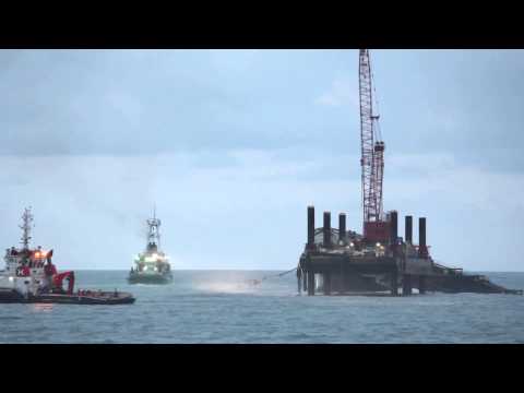 MV Smart safely towed away and scuttled deep at sea