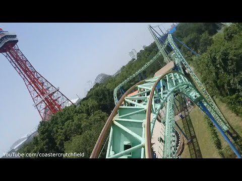 Shock Wave Front Row (HD POV) Six Flags Over Texas