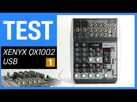 Behringer XENYX QX1002 USB im Test - Teil 1: Unboxing, Vorstellung, Fazit