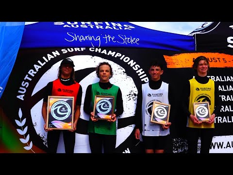 Under 18 Boys Logger and Longboard divisons - Australian Titles 2022.