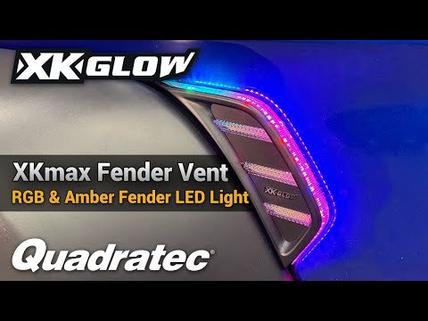 XKGlow XKmax RGB + Amber Fender Vent Lights – The Ultimate JL & JT Upgrade!