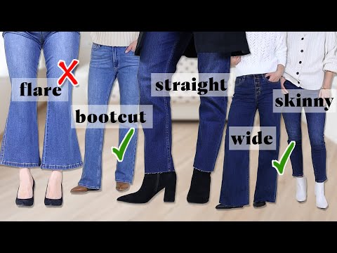 6 Types of Jeans and Boots Pairing (straight, boot...