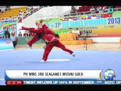 [NewsLife] Champions: PH wins 3rd Seagames wushu gold || Dec. 10, 2013