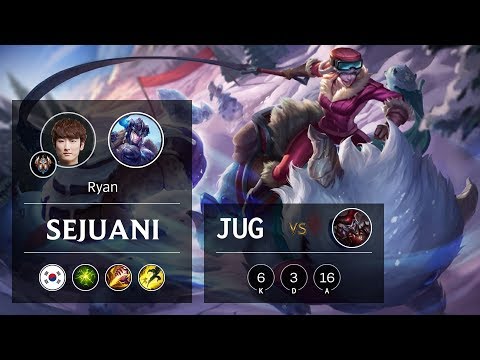 Sejuani Jungle vs Shaco - KR Challenger Patch 9.22