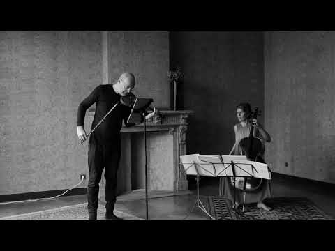 Ravel Last Movement Sonata Volin and Cello, Celine Flamen, Gordan Nikolić