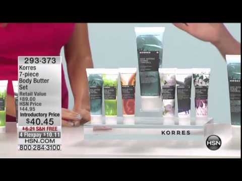 Korres 7piece Body Butter Set