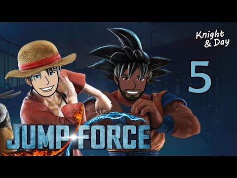 Let's Play Jump Force Gameplay Story Mode Walkthrough Blind Part 5 - Gaara and Piccolo Kicking Ass