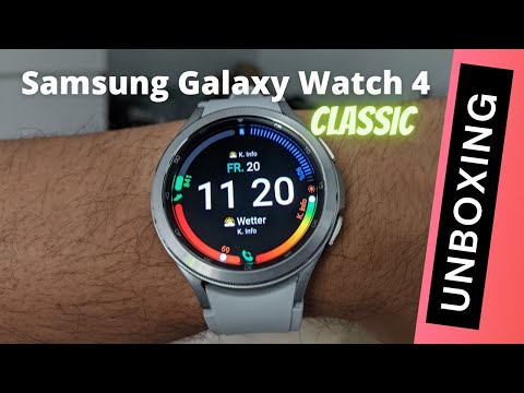 Ey Dude wo ist mein WearOS? - Samsung Galaxy Watch 4 Classic Silver (Unboxing + Ersteindruck)