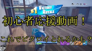 【Fortnite】初心者応援動画！潜んで楽しんでビクロイしてみよう！！