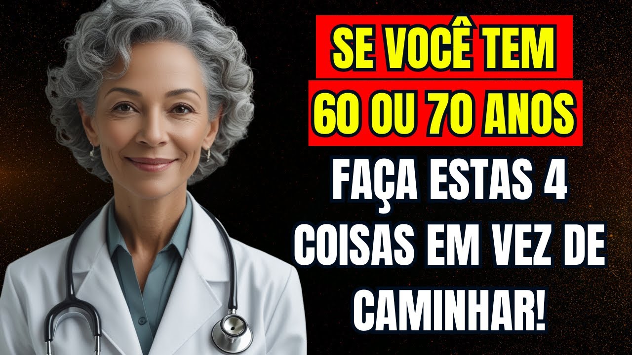 Está Andando Menos na Terceira Idade? Saiba Como Reverter Isso Aos 60 e 70 Anos!