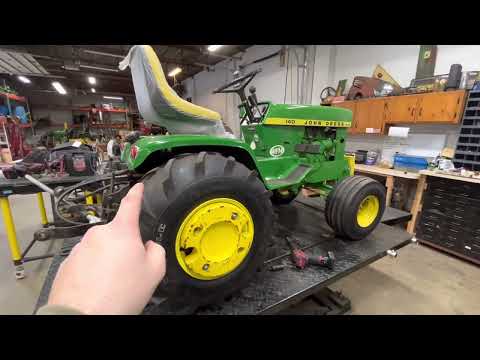 Custom John Deere 140 garden tractor