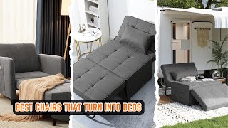 7 Best Chairs That Turn Into Bed 2026! Tested & Tried