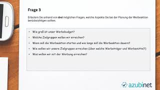 Prüfungsaufgabe: Planung einer Werbeaktion (Abschlussprüfung Verkäufer / Kaufmann im Einzelhandel)