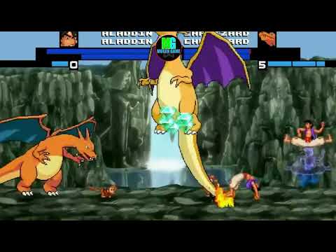 Two Aladdin VS Two Charizard REQUEST BY Allen Leal