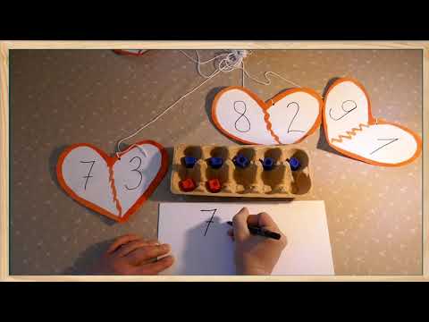 Verliebte Zahlen Mathematik Klasse 1