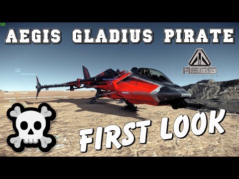 Aegis Gladius Pirate ☠️ - Star Citizen PTU 3.7.1 👨‍🚀