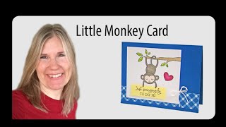 Stampin' Up Little Monkey Card