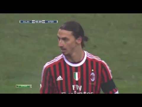 Zlatan Ibrahimović | Milan 0-1 Inter | 2011-12 Serie A Giornata 18