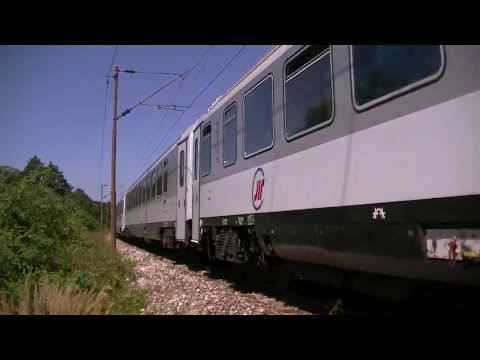 HŽ Vlak B 415 "ALPINE PEARLS" Zürich Hb-Ljubljana-Zagreb-Beograd (CROATIAN RAILWAYS 2013)