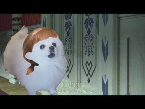 같이 개사람(?) 만들래? 강아지 리믹스 (겨울왕국 OST - Do You Want to Build a Snowman) (Gabe the Dog Cover)