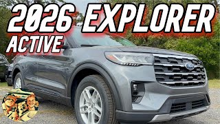🔥NEW 2026 FORD EXPLORER ACTIVE RWD | 2.3L ECOBOOST SUV | CARBONIZED GRAY | FULL WALKAROUND & REVIEW