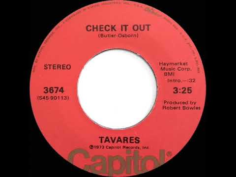 1973 Tavares - Check It Out