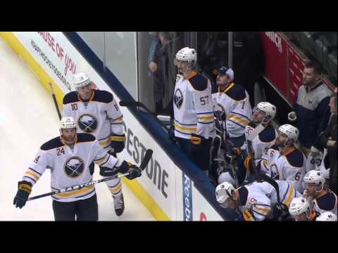 Frazer McLaren vs John Scott fight Feb 21 2013 Buffalo Sabres vs Toronto Maple Leafs NHL Hockey