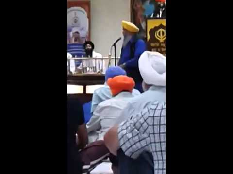Singh fight in gurduwara smethick (uk)