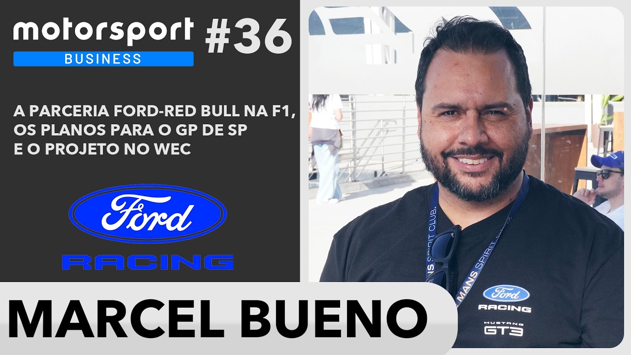 Como parceria com RED BULL na F1 e os HIPERCARROS do WEC marcam o FUTURO da FORD | MARCEL BUENO