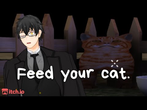 【Feed your cat.】Don't forget to FEED your cat. #cats #indie #itchio