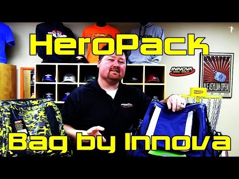 The Disc Golf Guy - Vlog #365 - Product Highlight - Innova HeroPack Disc Golf Bag
