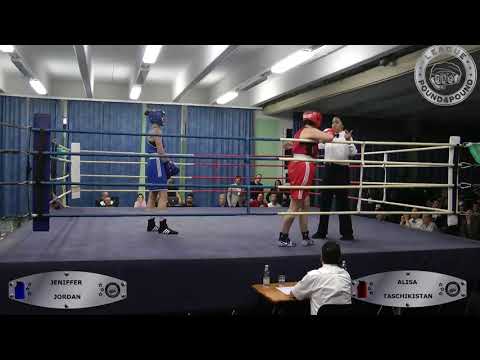 Pound4Pound League Damenboxen 2019 Alisa Taschikistan BC Korneuburg vs. Jeniffer Jordan BC ASKÖ Linz