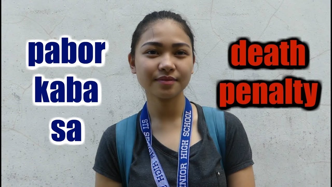 pabor kaba sa death penalty 