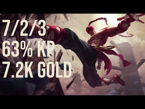 Liiv OnFleek Lee Sin Jungle vs Viego KR 11.14 Challenger Replay