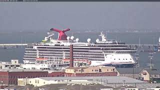EMERALD CAM: Live from the Galveston Ship Channel live webcam