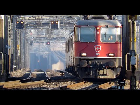 SBB Re420 in Killwangen - Züge auf langer Distanz