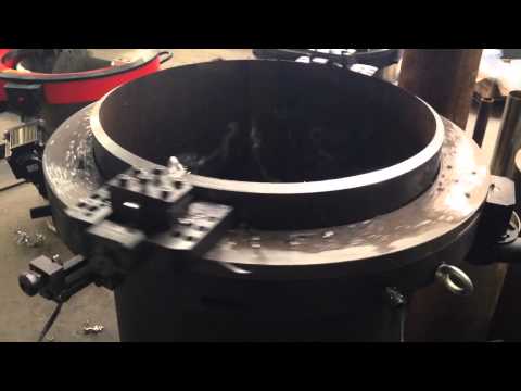 ISF-610 Pipe Cutting Beveling & Flange Facing Equipment LDSF Large Diameter Split Frame (6)