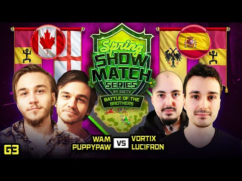 Battle of the Brothers: VortiX & LucifroN7 vs Wam01 & 1PuppyPaw - G3