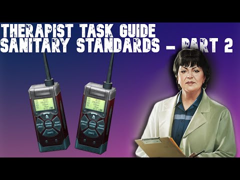 Therapist Task Guide: Sanitary Standards - Part 2 | Escape From Tarkov (Cz/Sk)