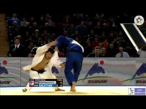 Judo 2014 Grand Prix Tbilisi: Papinashvili (GEO) - Galstyan (RUS) [-60kg] bronze