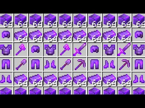 Minecraft, But Everything Is Netherite
