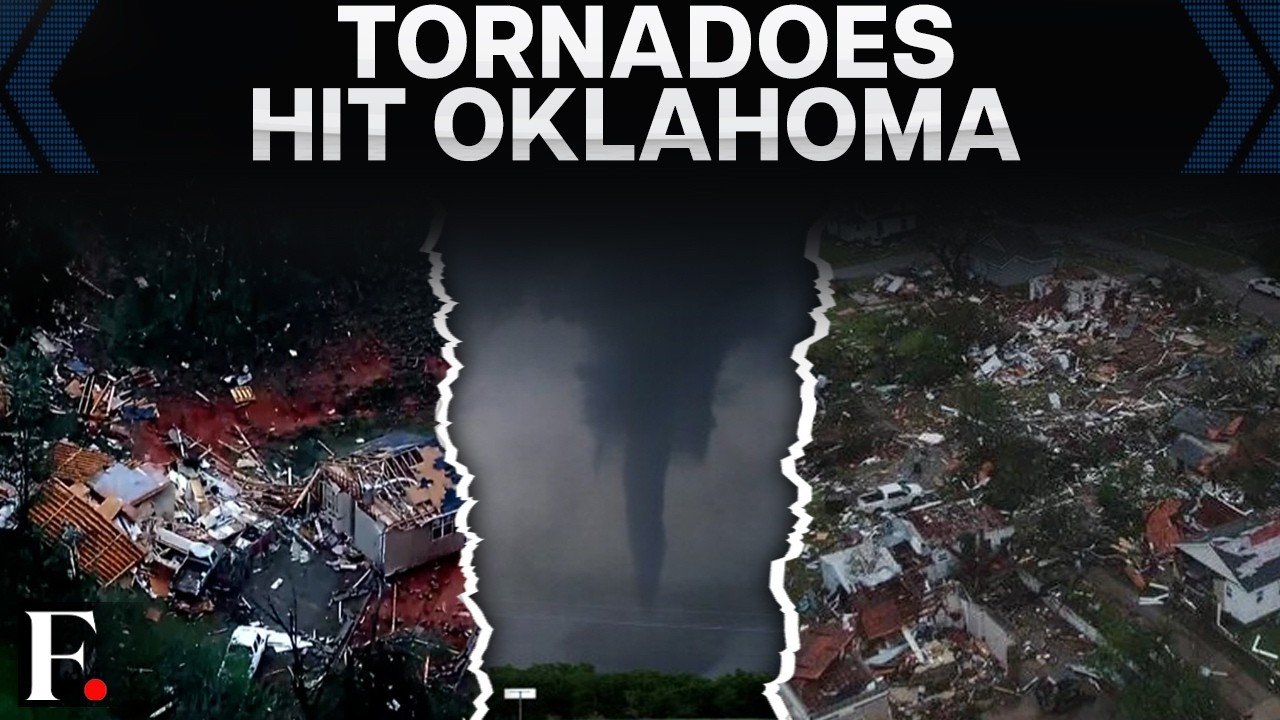 US: Multiple Tornadoes Hit Oklahoma, 10 Injured; Storm Brings Hail To Nebraska | FP Video