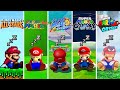 Evolution Of Mario Going To Sleep In Super Mario Games 4K