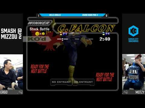 Smash @ Mizzou 2 SSBM - Ergo (C. Falcon) Vs. Motzy (C. Falcon) - Round Robin Pools