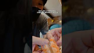 Chill day cooking lobster as a personal chef in Beverly Hills!